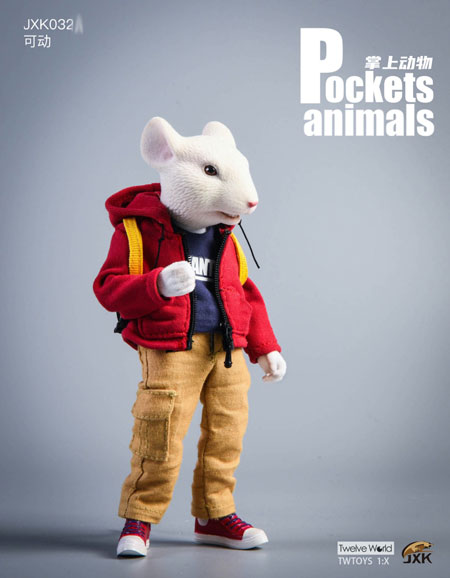 JxK.Studio】JXK032C Pockets Animals 7Inch 動物擬人化シリーズ