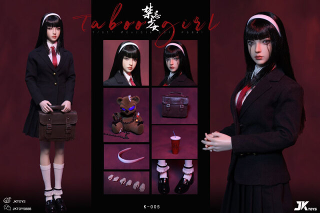 JKTOYS】K-005 1/6 Taboo girl Tomie cosplay version タブーガール
