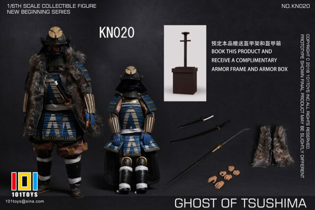 101TOYS】KN020 KN021 KN022 NEW BEGINNER SERIES TSUSHIMA SAMURAI