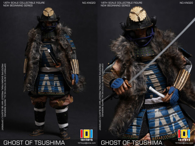 101TOYS】KN020 KN021 KN022 NEW BEGINNER SERIES TSUSHIMA SAMURAI