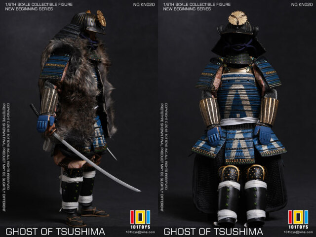 101TOYS】KN020 KN021 KN022 NEW BEGINNER SERIES TSUSHIMA SAMURAI