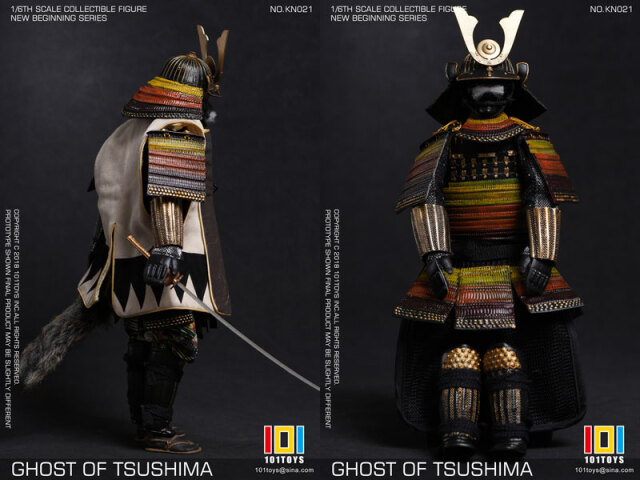 101TOYS】KN020 KN021 KN022 NEW BEGINNER SERIES TSUSHIMA SAMURAI