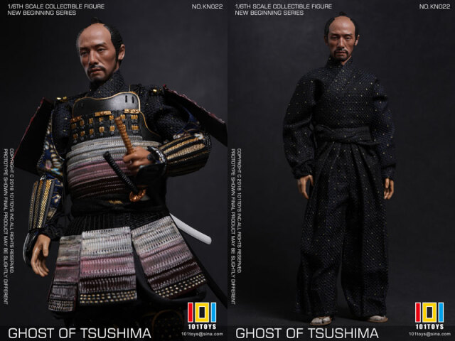 101TOYS】KN020 KN021 KN022 NEW BEGINNER SERIES TSUSHIMA SAMURAI