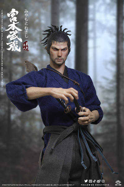 ZGJKTOYS】L-001 1/6 Musashi Miyamoto 剣豪 宮本武蔵 1/6