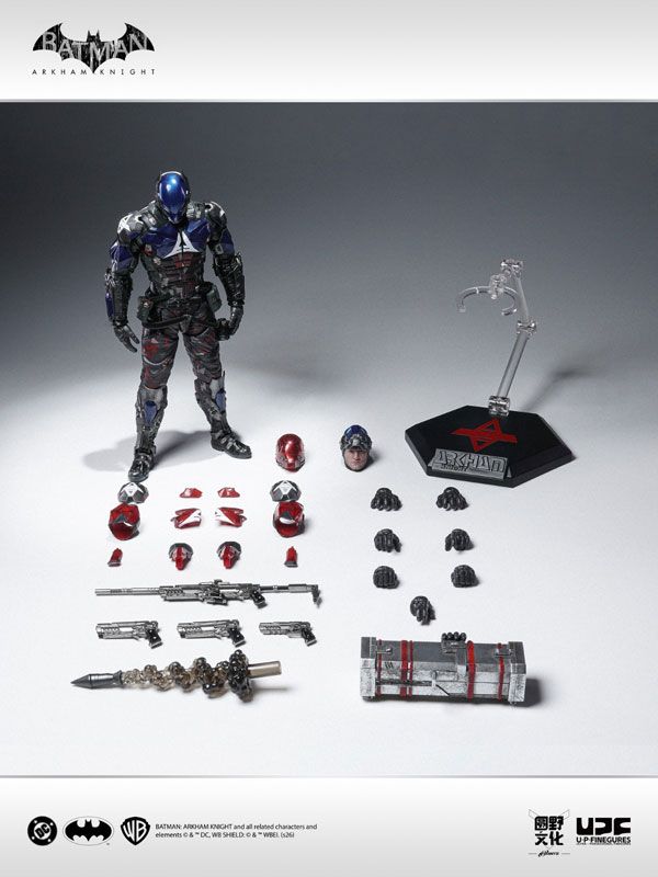 LPZZ バットマンアーカムナイト　フィギュア LPZZ良品製造 1/12 ROUND FIELD X UPF】LPZZ DC005 ARKHAM KNIGHT アーカムナイト