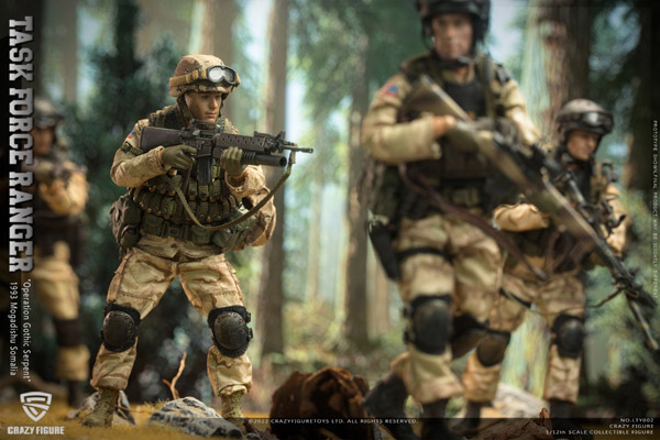 crazyfigure】CFTOYS LTY002 アメリカ軍 特殊部隊 兵士 ソマリア