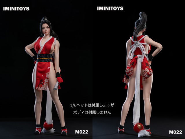 Iminitoys】M022-A Beautiful girl with movable eyes 格闘