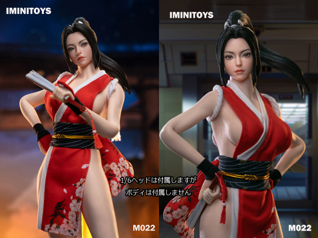 Iminitoys】M022-A Beautiful girl with movable eyes 格闘ガール 1/6