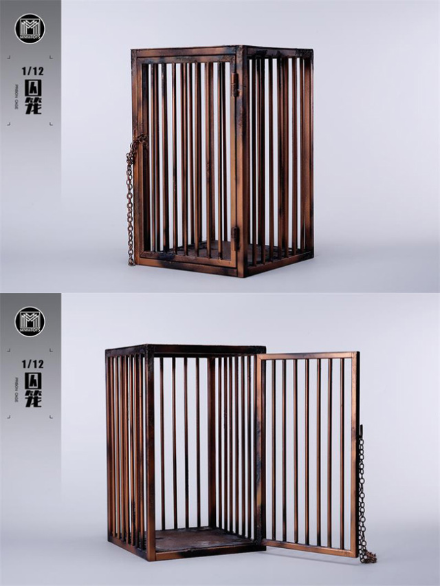 MMMTOYS】M2413A/B 1/12 Scale Prison Cage 1/12スケール 金属製 檻
