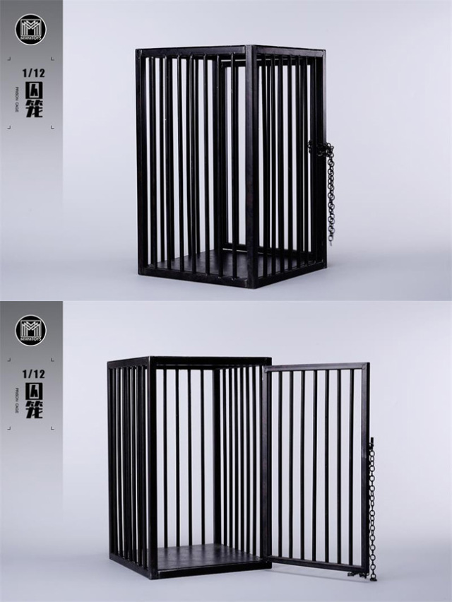 MMMTOYS】M2413A/B 1/12 Scale Prison Cage 1/12スケール 金属製 檻
