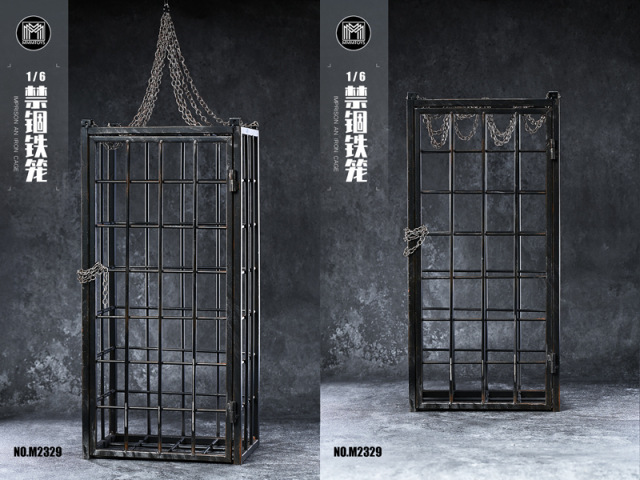 MMMTOYS】M2329 1/6 Imprison an iron cage 1/6スケール 金属製 檻