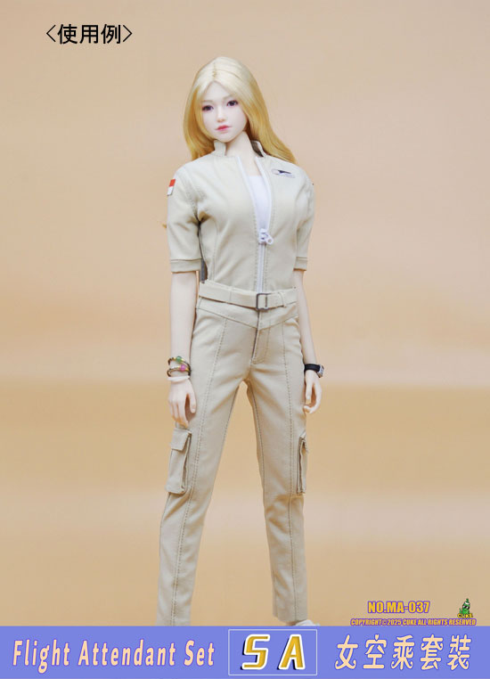 CUKE TOYS】MA-037 SA Flight Attendant Set 航空 キャビン