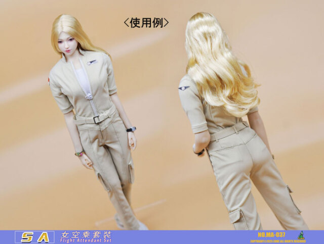 CUKE TOYS】MA-037 SA Flight Attendant Set 航空 キャビン