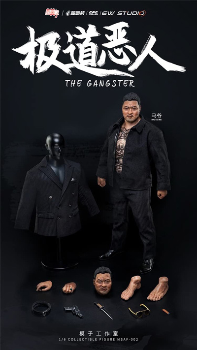 MOZ STUDIO】MSAF002 1/6 THE GANGSTER MASTRE MA 極道悪人 1/6 