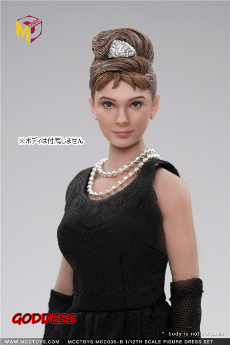 MCCTOYS】MCC030-B 1/12 GODDESS SET 女性ヘッド ドレスセット 1