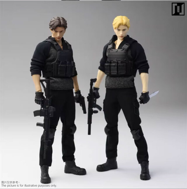 Mirrfig】MF002 Y/W 1/12 Lean Man Body Deluxe Version ミリタリー
