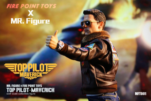 FIRE POINT TOYS X MR.FIGURE】MFT001 1/6 TOP PILOT MAVERICK トップ