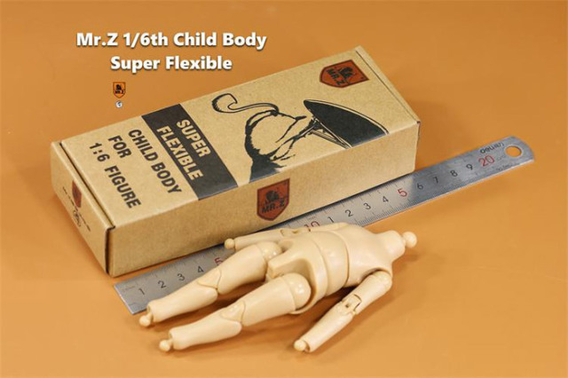 1/6 ダスティン 子供素体＆ヘッド MR.Z】CBSF-01 1/6 Child Body Super Flexible 汎用 子供素体 1/6