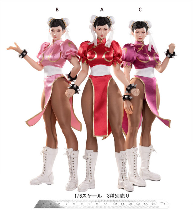 星漫 STAR MAN】MS-015A/B/C 女格闘家 1/6スケールシームレスボディ