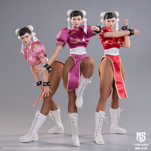 星漫 STAR MAN】MS-015A/B/C 女格闘家 1/6スケールシームレスボディ