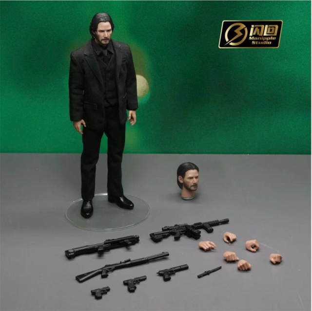 Manipple Studio】MS-02 1/12 John W 殺神 ジョン ブラック