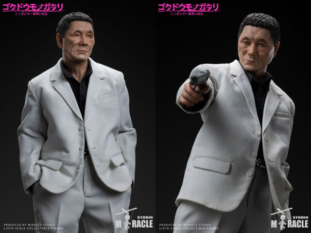 1/6 SF 大気汚染された近未来の都会を警らする男 フィギュア Miracle Studio】MS001 極道物語 組長 1/6スケール男性フィギュア