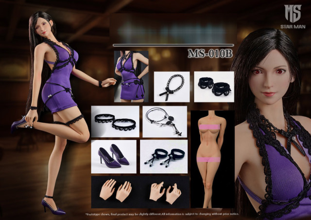 星漫 STAR MAN】MS-010B 1/6 Purple Tight Strap Dress Version 幻想