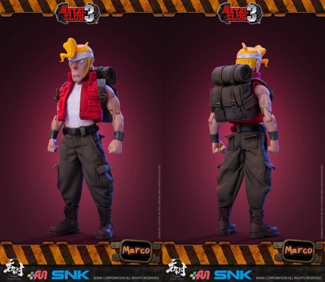 Tunshi Studio】METAL SLUG 3 1/12 MARCO ROSSI メタルスラッグ3