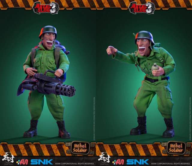 Tunshi Studio】METAL SLUG 3 1/12 REBEL SOLDIER(2-FIGURE SET