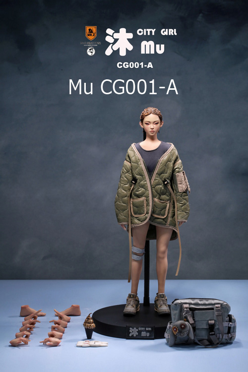 MR.Z】1/6 City Series NO.1 City girl Mu CG001-A/Bing CG001-B