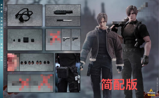 NWToys】NW008 1/12 Resident Leo Reduced Edition ゾンビシティ レオ