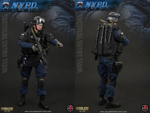 Soldier Story】SS100 1/6 NYPD ESU TACTICAL ENTRY TEAM