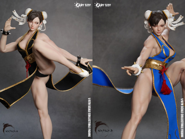 PLAY TOY 1/6 格闘の女神2.0 P023A 可動 フィギュア 黒 Amazon.co.jp: PLAY TOY 1/6 格闘女神2.0シリーズ 春チャン
