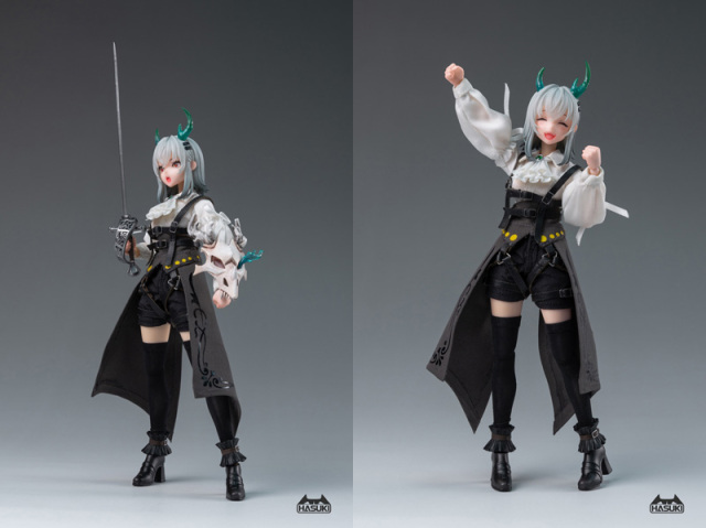HASUKI】PA008 1/12 Pocket Art Series 薔薇騎士 グロリア 1/12