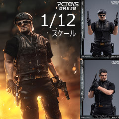 【PCTOYS】PC021 1/12スケールアクションフィギュア PCTOYS】PocketCosmos PC021 エリート傭兵団 リーダー 1/12