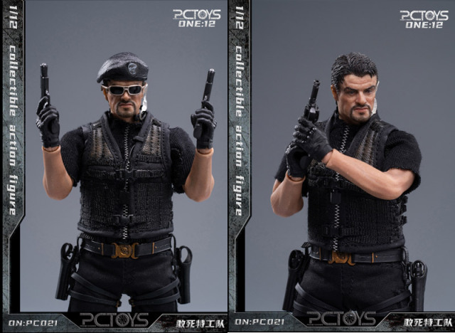 PCTOYS】PocketCosmos PC021 エリート傭兵団 リーダー 1/12
