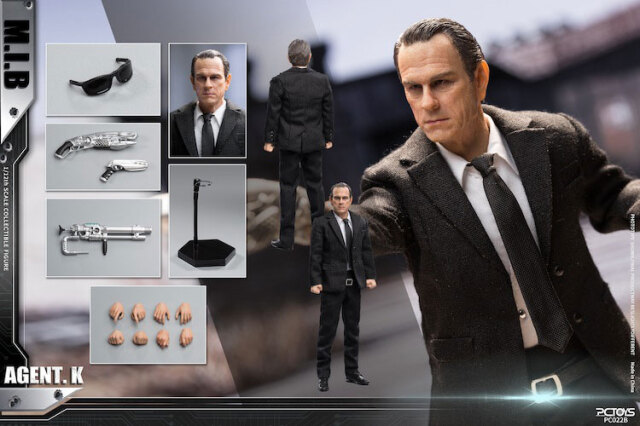 PCTOYS】PocketCosmos PC022C 1/12 Agent J&K エージェント2体セット+