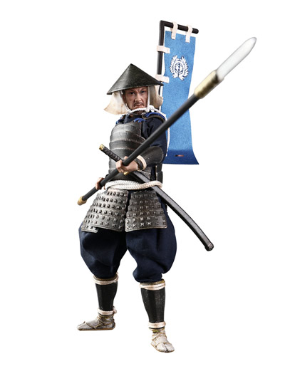 COO】PE009 1/12 PALM EMPIRES - BLACK ARMOR ASHIGARU 武士 足軽