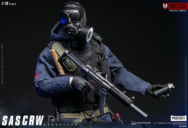 1/12特殊部隊 SAS CRW Assaulter＆Breacher DAMTOYS SAS CRW Breacher1:12 Scale Action Figures IN STOCK