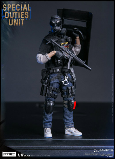 SSM-003 香港警務処警察 特別任務連 飛虎隊 ハンドラー+警察犬 Soldier story SSM-003 1/12 HK SDU Canine Handler 香港警務処