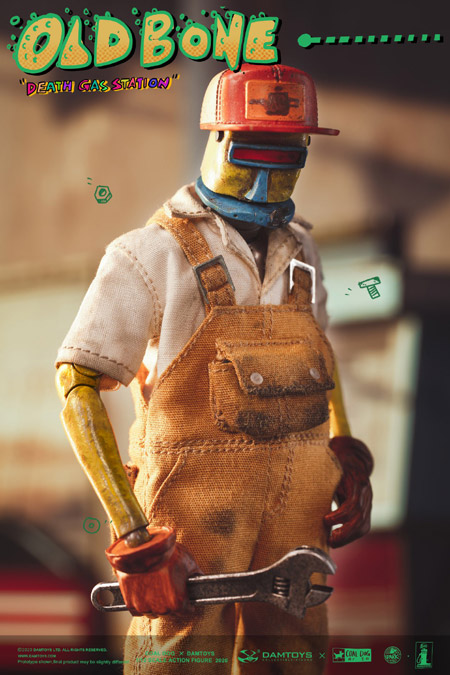 DAM】DAMTOYS x COALDOG PES021 1/12 OLD BONE - Death Gas Station