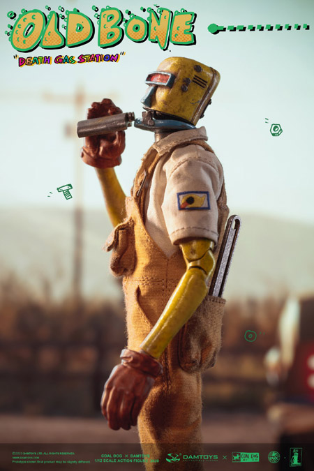 DAM】DAMTOYS x COALDOG PES021 1/12 OLD BONE - Death Gas