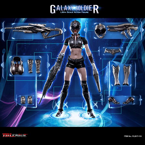 TBLeague】PL2017-110 1/6 Galaxy Soldier 銀河女戦士 1/6スケール