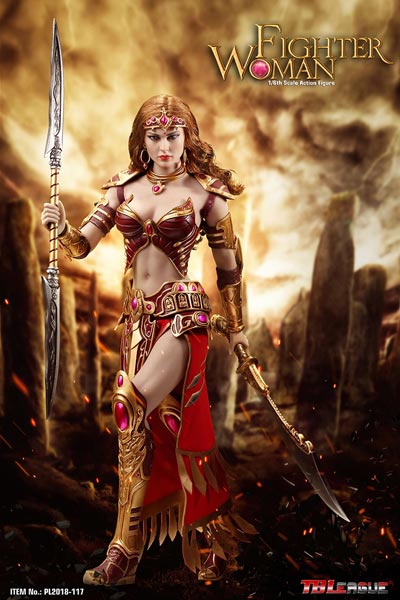 TBLeague】PL2018-117 1/6 Fighter Woman 鎧甲女戦士 1/6スケール