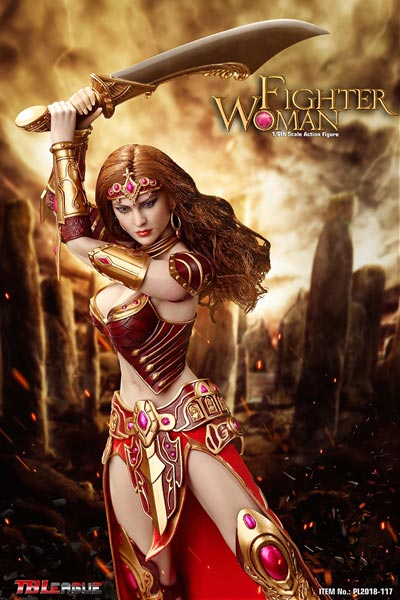TBLeague】PL2018-117 1/6 Fighter Woman 鎧甲女戦士 1/6スケール