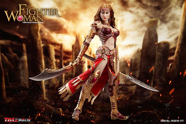 TBLEAGUE 1/6 Fighter Woman 鎧甲女戦士 1/6 Fighter Woman Sixth-Scale Figure by Phicen/TBLeague