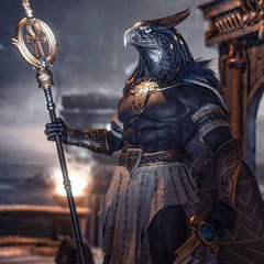 TBLeague】TBリーグ PL2020-170B 1/6 King and Vengeful God Horus 