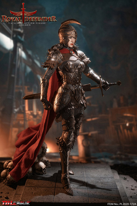 その他 TBLeague PL2021-174B  Defender 1/6 TBLeague Royal Defender Black Knight Ver. 1/6 Scale Female