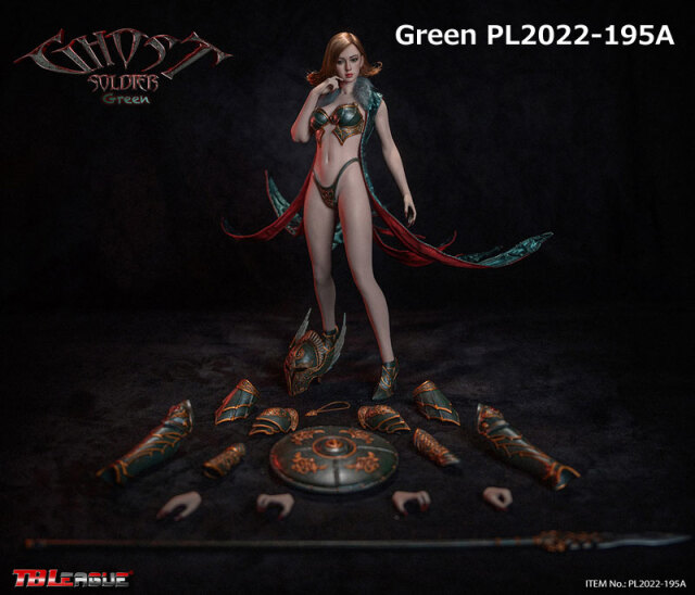 TBLeague ゴースト ソルジャー グリーン.Ver PL2022-195A Amazon | TBLeague 1/6 ゴースト ソルジャー グリーン.Ver 未