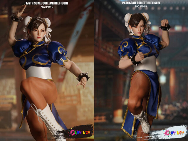 Amazon.co.jp: PLAY TOY 1/6 格闘女神 1.0 未開封 P019 検 春麗